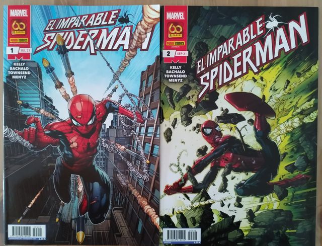 El Imparable Spiderman 1 y 2 Panini Comics