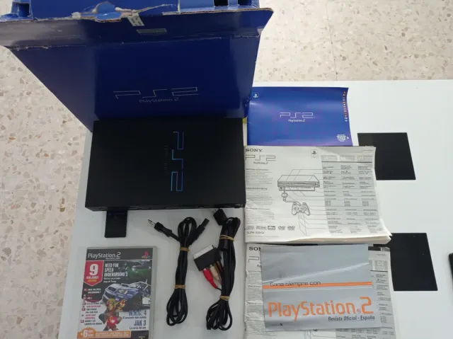 Consola Sony PlayStation 2 Negra