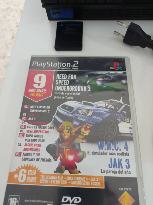 Consola Sony PlayStation 2 Negra