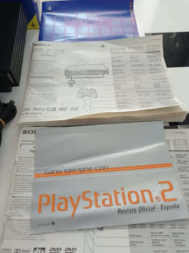 Consola Sony PlayStation 2 Negra