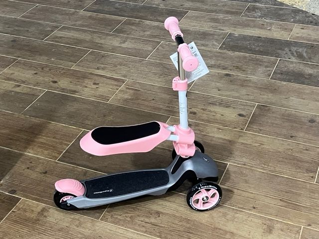 Patín 3 ruedas infantil rosa