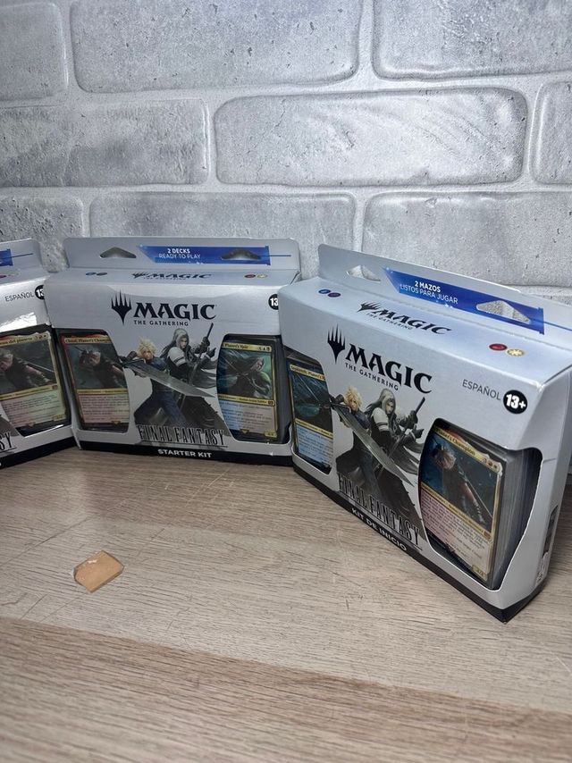 Lote de 3 Caixas Magic The Gathering Final Fantasy