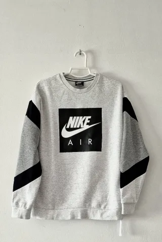 Sudadera Nike Air Gris y Negra