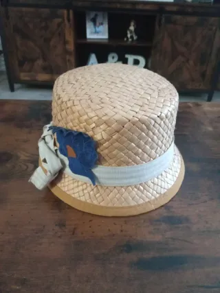 Sombrero Emporio Armani Beige/Azul