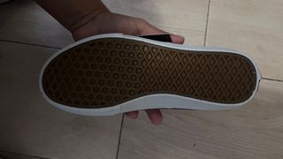 Zapatos Vans Rojos con Estampado Blanco