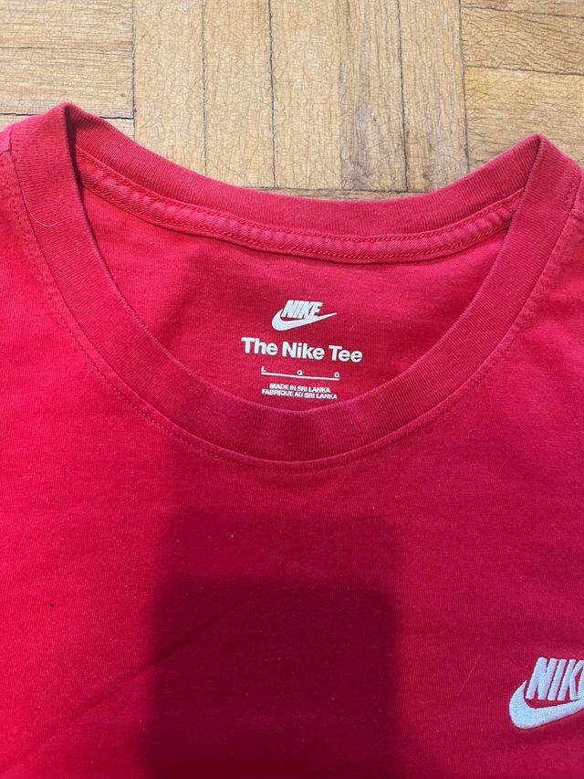 Conjunto 2 Camisetas Nike Azul y Roja