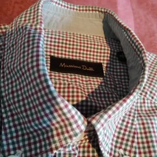 Camisa Massimo Dutti cuadros hombre