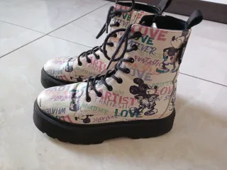 Botas Zara Disney Mickey Mouse Talla 36