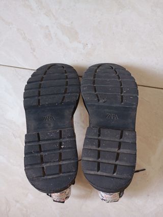 Botas Zara Disney Mickey Mouse Talla 36