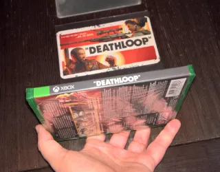 DEATHLOOP PLACA METALICA NUEVO ESP XBOX SERIES X