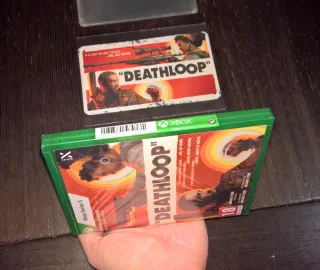 DEATHLOOP PLACA METALICA NUEVO ESP XBOX SERIES X