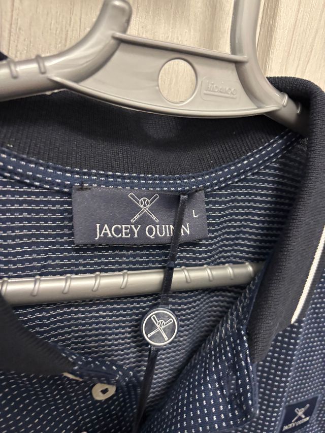 Polo Jacey Quinn Azul Talla L