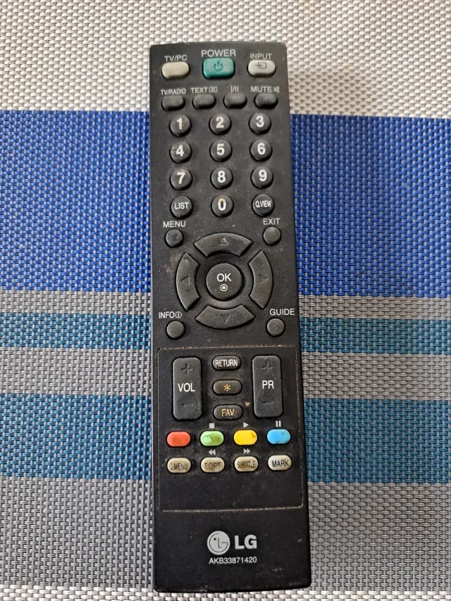 Telecomando LG AKB33871420 nero