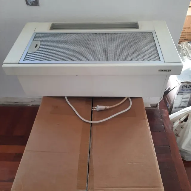 Campana extractora blanca