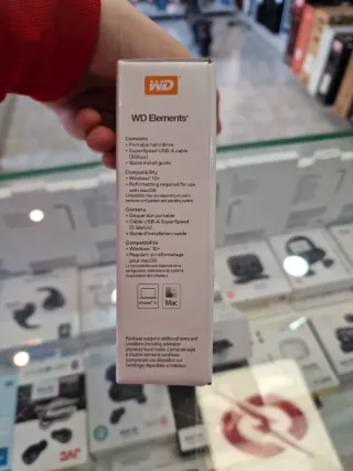 Disco Duro Externo WD Elements 5TB