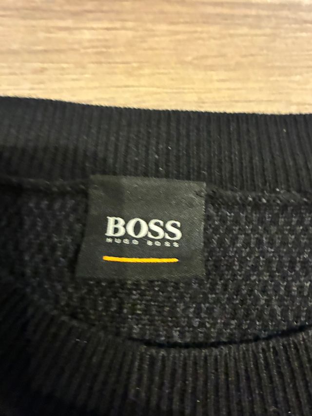 Jersey hombre gris/negro Hugo Boss