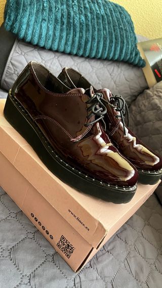 Zapatos Blucher Charol