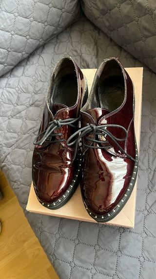 Zapatos Blucher Charol