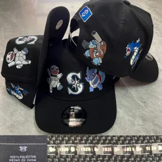 Gorra New Era Seatle Mariners Pokémon tipo agua