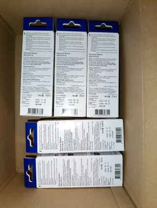 Set 5 Cartucce Ricarica EPSON Eco-Tank 105/106