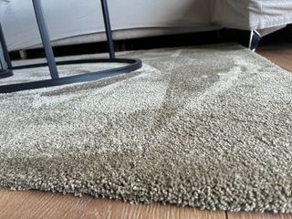 Tappeto KP effetto seta beige/grigio