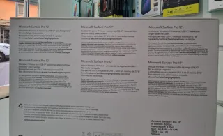 Microsoft Surface Pro 12 256GB/16GB Plata