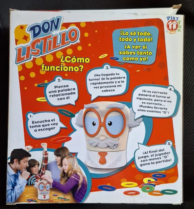 Juego de Mesa Don Listillo