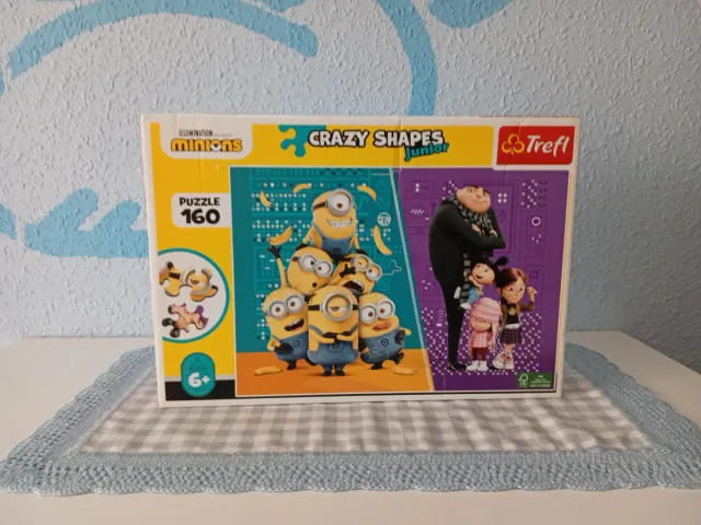 Puzzle Minions Crazy Shapes 160 piezas