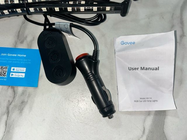 Luces LED Govee RGB Coche App