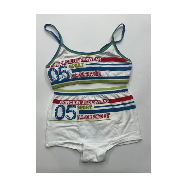 Conjunto niña Top+Short Basic Sport Talla 10