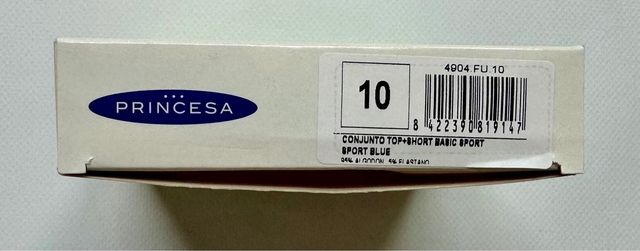 Conjunto niña Top+Short Basic Sport Talla 10