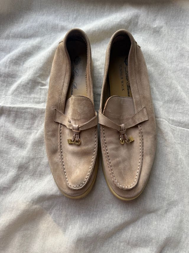 Mocasines Loro Piana Summer Walk Beige