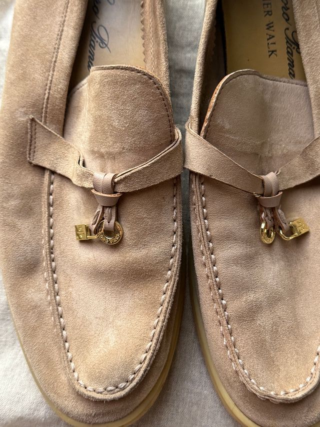 Mocasines Loro Piana Summer Walk Beige