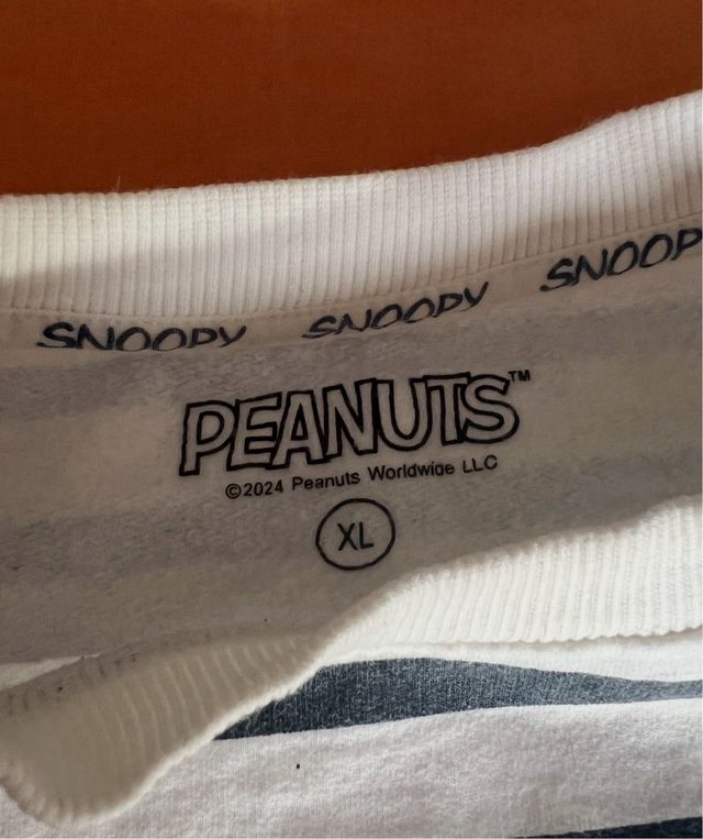 Sudadera Snoopy Rayas Talla Única