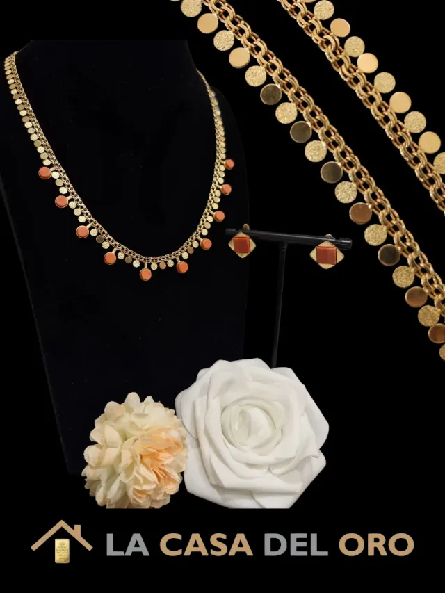 Conjunto oro 18kt -C1621-OC2/C1622-OC1-