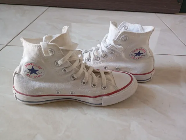 Botas Converse Talla 36 Blancas