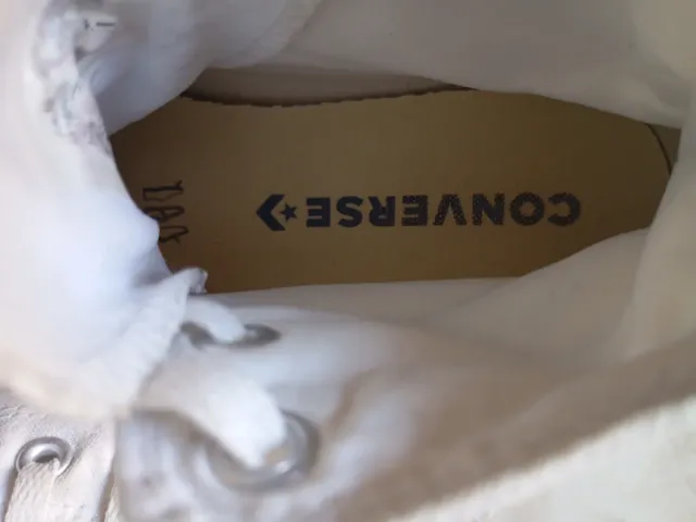 Botas Converse Talla 36 Blancas