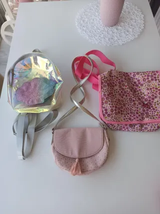 Lote 3 bolsos infantiles