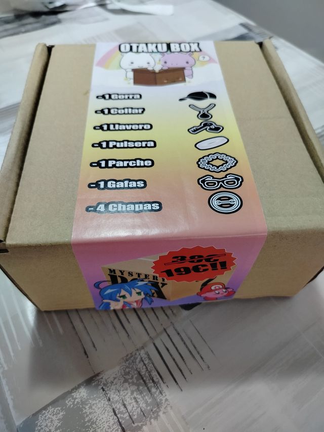 Caja sorpresa Otaku