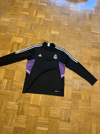 Chaqueta Deportiva Real Madrid Adidas Negra/Morada