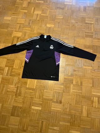 Chaqueta Deportiva Real Madrid Adidas Negra/Morada