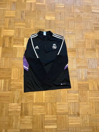Chaqueta Deportiva Real Madrid Adidas Negra/Morada