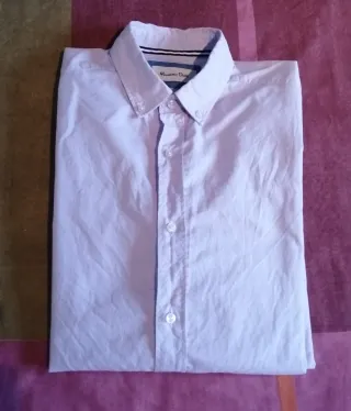 Camisa rosa Massimo Dutti hombre