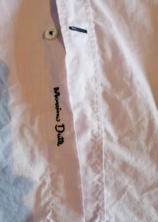 Camisa rosa Massimo Dutti hombre