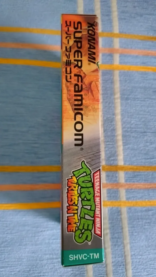 Turtles in Time Super Famicom Japón