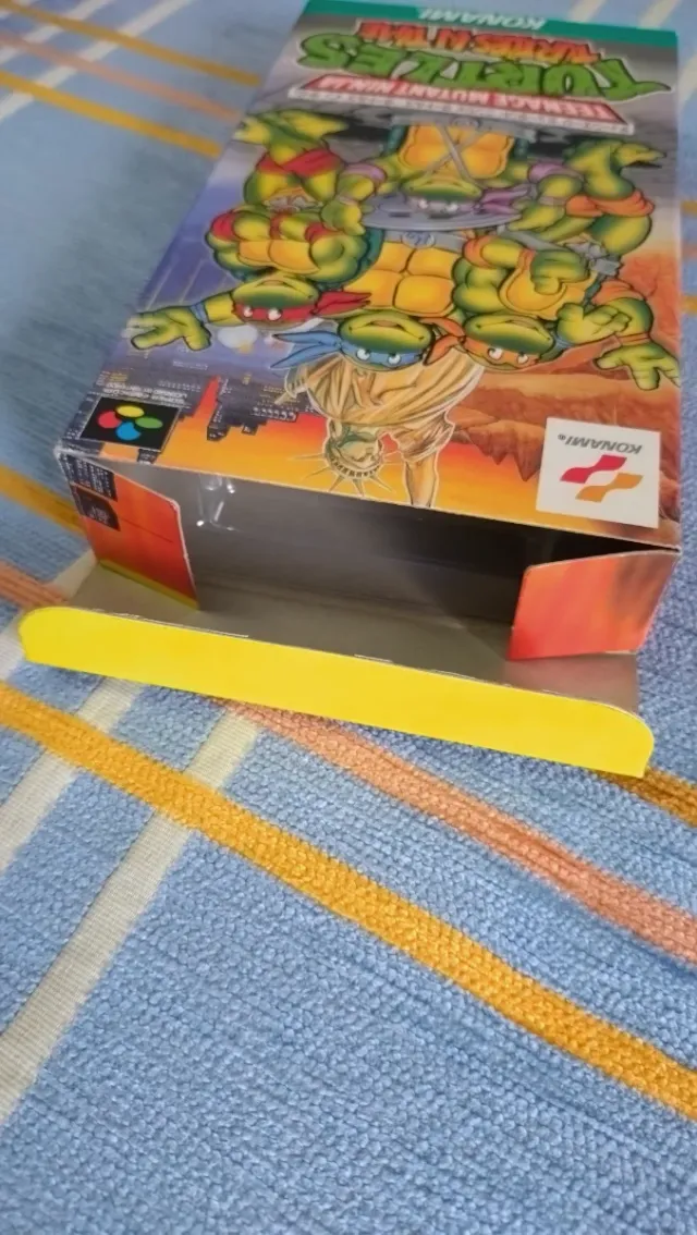 Turtles in Time Super Famicom Japón