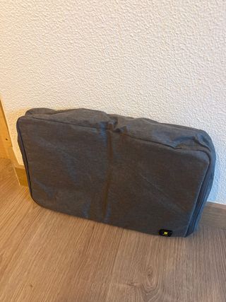 Funda ordenador/neceser grande gris