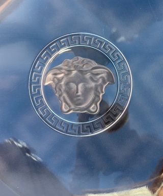 Magnífica fuente en cristal VERSACE ROSENTHAL