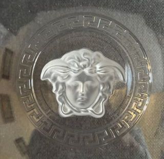 Magnífica fuente en cristal VERSACE ROSENTHAL