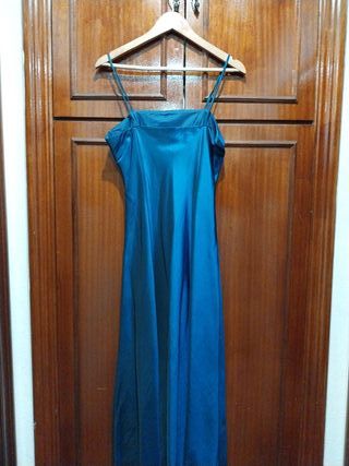 Vestido azul talla 40 y chaqueta talla 42
